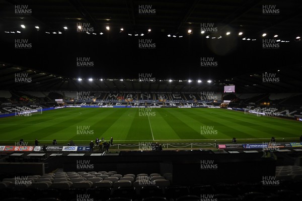 191225 - Swansea City v Wrexham - Sky Bet Championship - A general view of the Swanseacom stadium ahead of the match