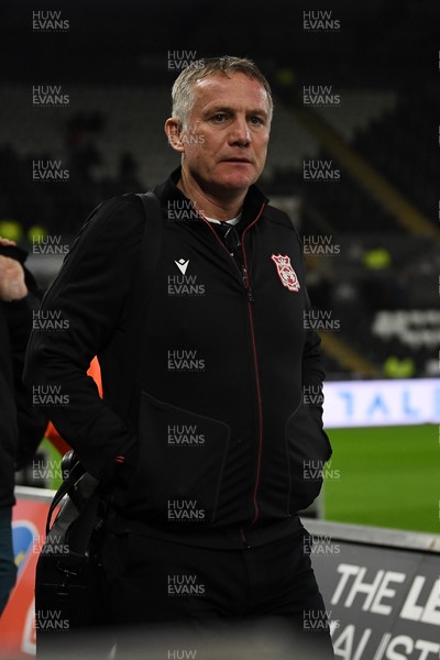 191225 - Swansea City v Wrexham - Sky Bet Championship - Phil Parkinson, Wrexham Manager arrives at the stadium