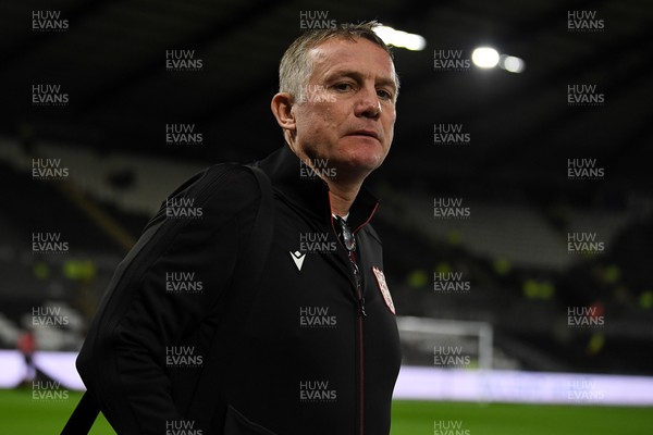 191225 - Swansea City v Wrexham - Sky Bet Championship - Phil Parkinson, Wrexham Manager arrives at the stadium