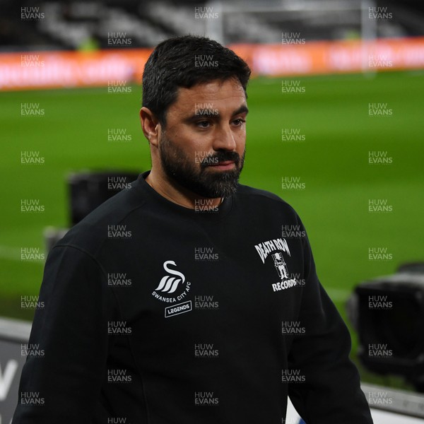 191225 - Swansea City v Wrexham - Sky Bet Championship - Vitor Matos, Swansea Head Coach arrives at the stadium
