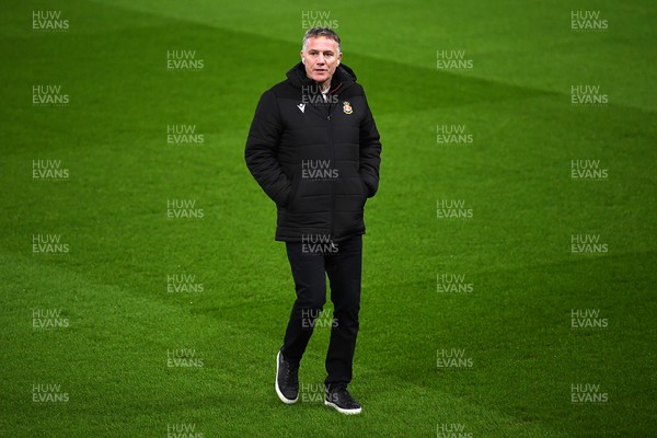 191225 - Swansea City v Wrexham - Sky Bet Championship - Phil Parkinson, Wrexham Manager arrives at the stadium