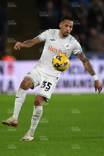 191225 - Swansea City v Wrexham - Sky Bet Championship - Ronald of Swansea City