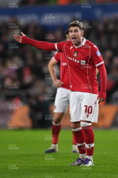 191225 - Swansea City v Wrexham - Sky Bet Championship - Josh Windass of Wrexham
