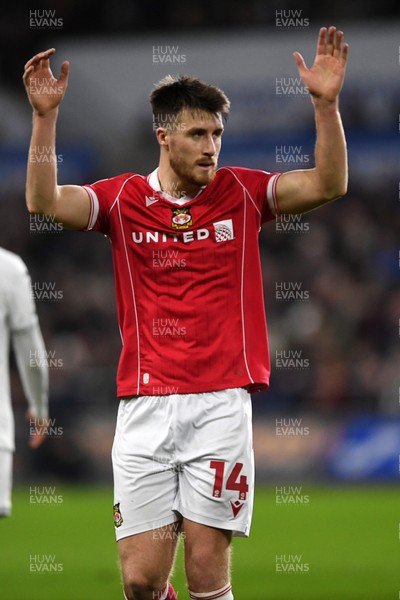 191225 - Swansea City v Wrexham - Sky Bet Championship - George Thomason of Wrexham
