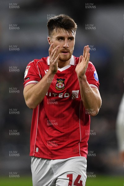 191225 - Swansea City v Wrexham - Sky Bet Championship - George Thomason of Wrexham