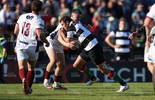 310523 - Swansea RFC v Barbarians RFC - Stephen Shingler of Barbarians on the charge