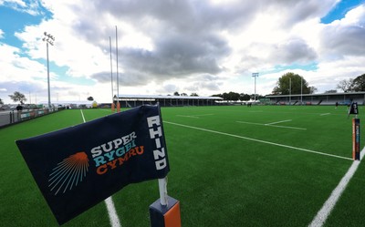 101026 Swansea RFC v Ebbw Vale, Super Rugbi Cymru - A general view of the re-dveloped St Helen”s ground ahead of the first match to be played there Construction work is continuing on the site