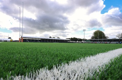 101026 Swansea RFC v Ebbw Vale, Super Rugbi Cymru - A general view of the re-dveloped St Helen”s ground ahead of the first match to be played there Construction work is continuing on the site