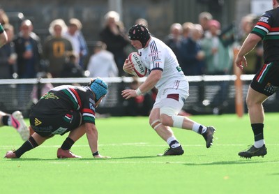 101026 Swansea RFC v Ebbw Vale, Super Rugbi Cymru - Jamie Cox of Swansea charges forward