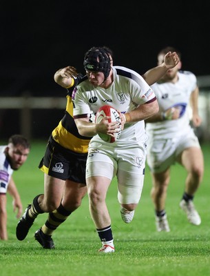021025 - Swansea RFC v Newport RFC, Super Rygbi Cymru - Jamie Cox of Swansea charges forward