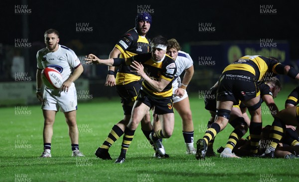 021025 - Swansea RFC v Newport RFC, Super Rygbi Cymru - Dafydd Buckland of Newport