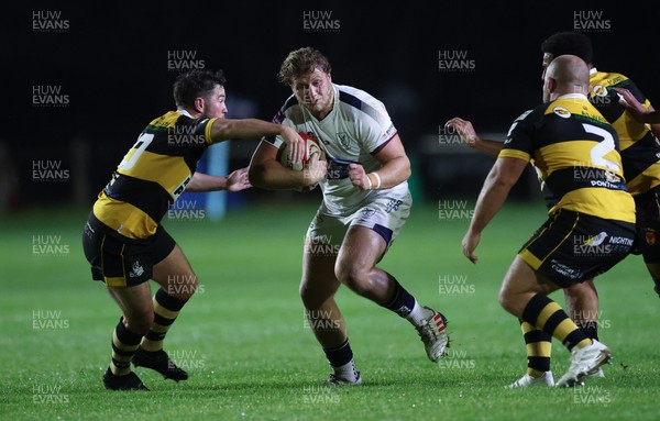021025 - Swansea RFC v Newport RFC, Super Rygbi Cymru - Daf Davies of Swansea charges forward