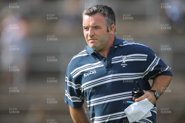 080912 - Swansea v Aberavon - Principality Premiership -Swansea head coach Mefin Davies