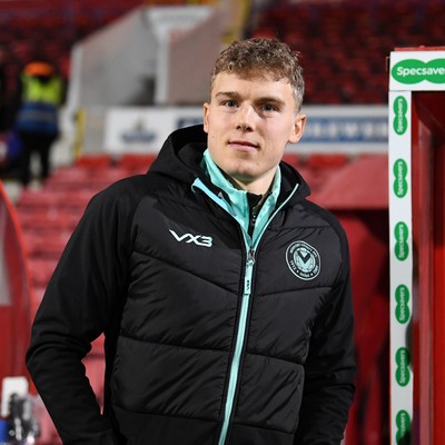 110226 - Swindon Town v Newport County - Sky Bet League 2 - Sven Sprangler of Newport County arrives at the stadium