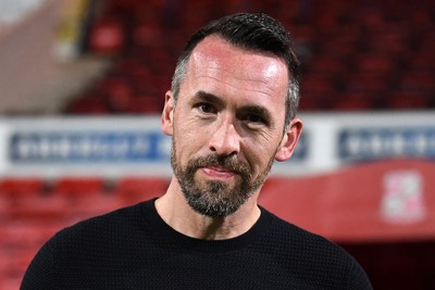 110226 - Swindon Town v Newport County - Sky Bet League 2 - Newport County Head Coach, Christian Fuchs arrives at the stadium