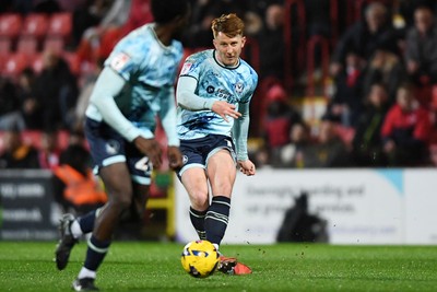 110226 - Swindon Town v Newport County - Sky Bet League 2 - Ged Garner of Newport County
