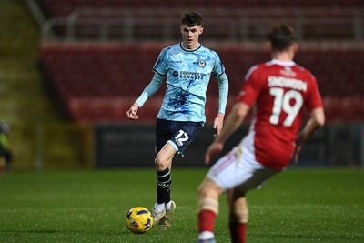 110226 - Swindon Town v Newport County - Sky Bet League 2 - Joe Thomas of Newport County