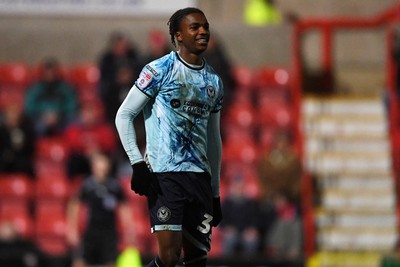 110226 - Swindon Town v Newport County - Sky Bet League 2 - Tanatswa Nyakuhwa of Newport County