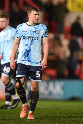 110226 - Swindon Town v Newport County - Sky Bet League 2 - Dejected Sven Sprangler of Newport County