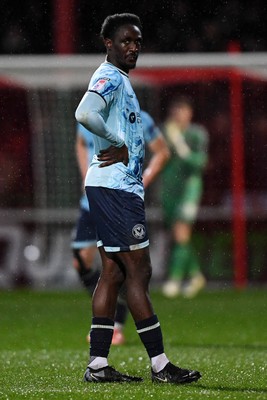 110226 - Swindon Town v Newport County - Sky Bet League 2 - Nathan Opoku of Newport County