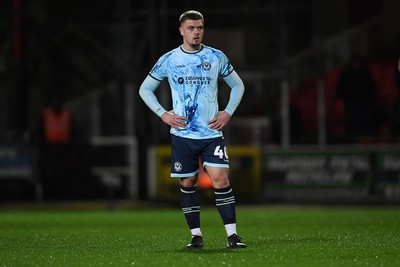 110226 - Swindon Town v Newport County - Sky Bet League 2 - Cole Jarvis of Newport County