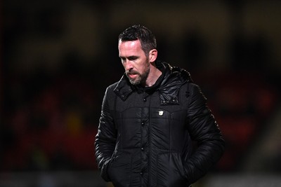 110226 - Swindon Town v Newport County - Sky Bet League 2 - Newport County Head Coach, Christian Fuchs