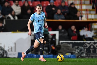 110226 - Swindon Town v Newport County - Sky Bet League 2 - Sven Sprangler of Newport County