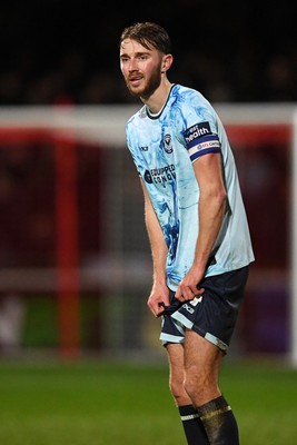 110226 - Swindon Town v Newport County - Sky Bet League 2 - Matthew Baker of Newport County