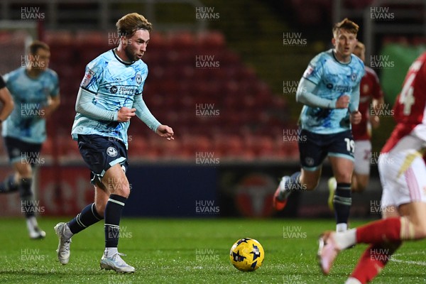 110226 - Swindon Town v Newport County - Sky Bet League 2 - Lewis Jamieson of Newport County