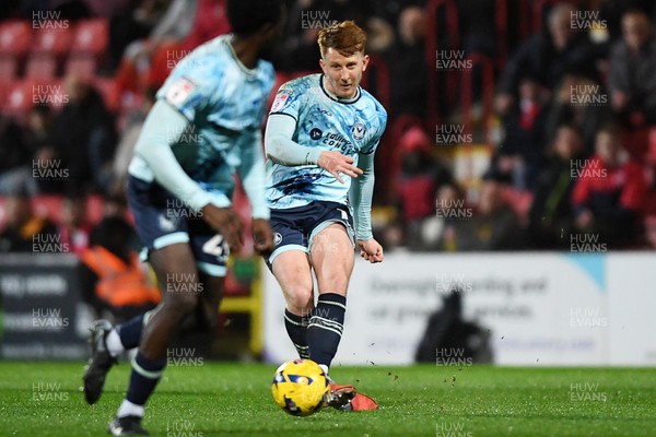 110226 - Swindon Town v Newport County - Sky Bet League 2 - Ged Garner of Newport County