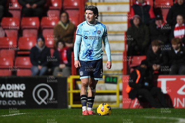 110226 - Swindon Town v Newport County - Sky Bet League 2 - Anthony Glennon of Newport County