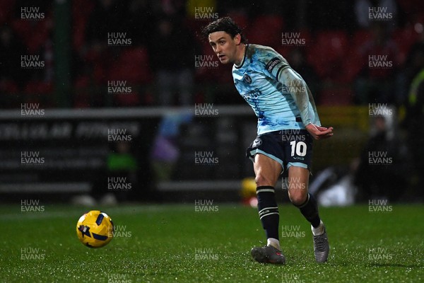 110226 - Swindon Town v Newport County - Sky Bet League 2 - Harrison Biggins of Newport County