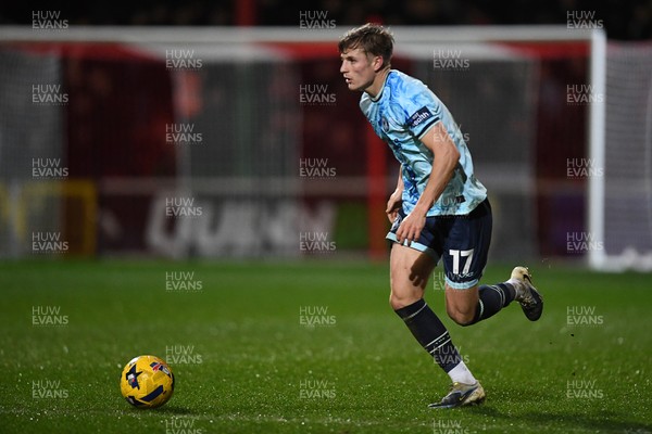 110226 - Swindon Town v Newport County - Sky Bet League 2 - Tom Davies of Newport County