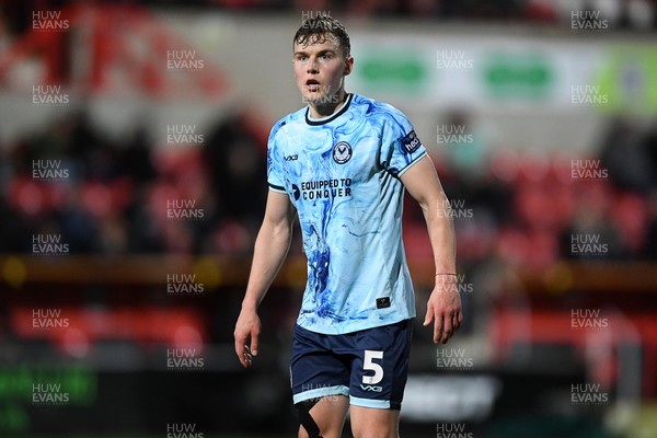 110226 - Swindon Town v Newport County - Sky Bet League 2 - Sven Sprangler of Newport County