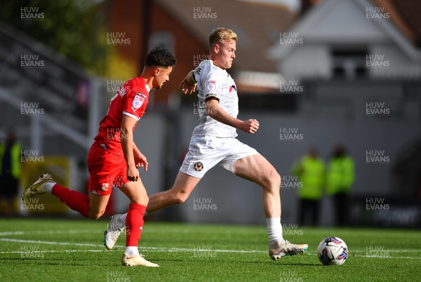 141023 - Swindon Town v Newport County - EFL SkyBet League 2 - Will Evans of Newport County