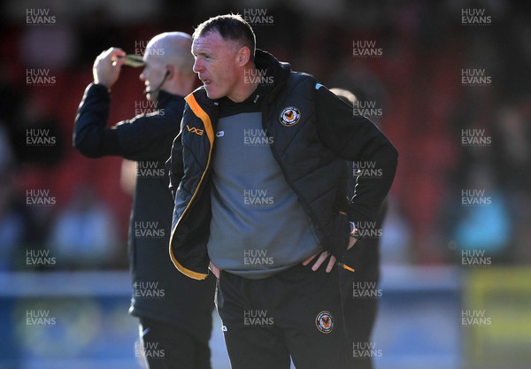 141023 - Swindon Town v Newport County - EFL SkyBet League 2 - Newport County manager Graham Coughlan
