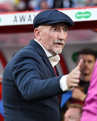 220926 - Swindon Town v Newport County - EFL Trophy -  Ian Holloway, Swindon Manager
