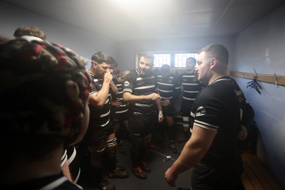 201225 - Taffs Well v Pentyrch - Admiral National League 2 East Central - Nick Jones of Pentyrch plays in his 100th game for the club, he has come through their mini and junior section and been a one-club man all his life