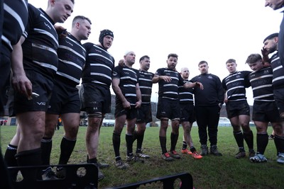 201225 - Taffs Well v Pentyrch - Admiral National League 2 East Central - Nick Jones of Pentyrch plays in his 100th game for the club, he has come through their mini and junior section and been a one-club man all his life
