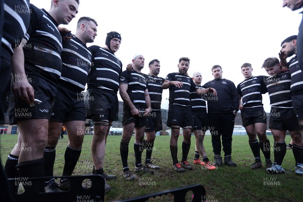 201225 - Taffs Well v Pentyrch - Admiral National League 2 East Central - Nick Jones of Pentyrch plays in his 100th game for the club, he has come through their mini and junior section and been a one-club man all his life