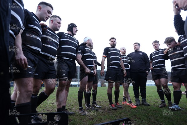 201225 - Taffs Well v Pentyrch - Admiral National League 2 East Central - Nick Jones of Pentyrch plays in his 100th game for the club, he has come through their mini and junior section and been a one-club man all his life