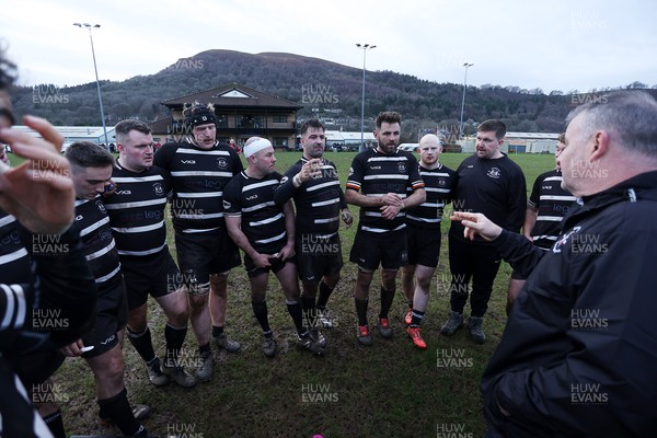 201225 - Taffs Well v Pentyrch - Admiral National League 2 East Central - Nick Jones of Pentyrch plays in his 100th game for the club, he has come through their mini and junior section and been a one-club man all his life