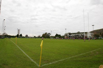 081016 Tata Steel RFC v Pontypool RFC - SWALEC Championship -Tata Steel take on Pontypool under the shadow of the Port Talbot steel works