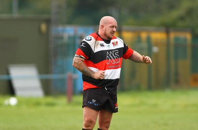 081016 Tata Steel RFC v Pontypool RFC - SWALEC Championship -Ryan Harford of Pontypool