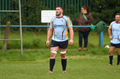 081016 Tata Steel RFC v Pontypool RFC - SWALEC Championship -Matthew Llewellyn of Tata Steel