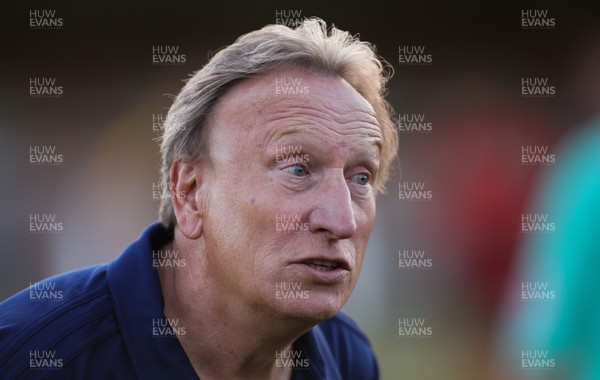 160718 - Tavistock v Cardiff City, Pre season friendly match - Cardiff City manager Neil Warnock at the end of the match
