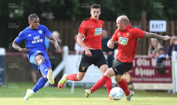 170717 - Tavistock v Cardiff City - Kadeem Harris of Cardiff City