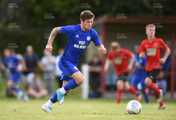 170717 - Tavistock v Cardiff City - Matty Kennedy of Cardiff City