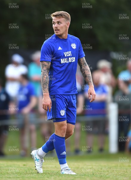 170717 - Tavistock v Cardiff City - Danny Ward of Cardiff City