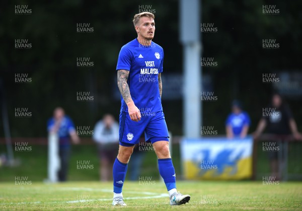 170717 - Tavistock v Cardiff City - Danny Ward of Cardiff City